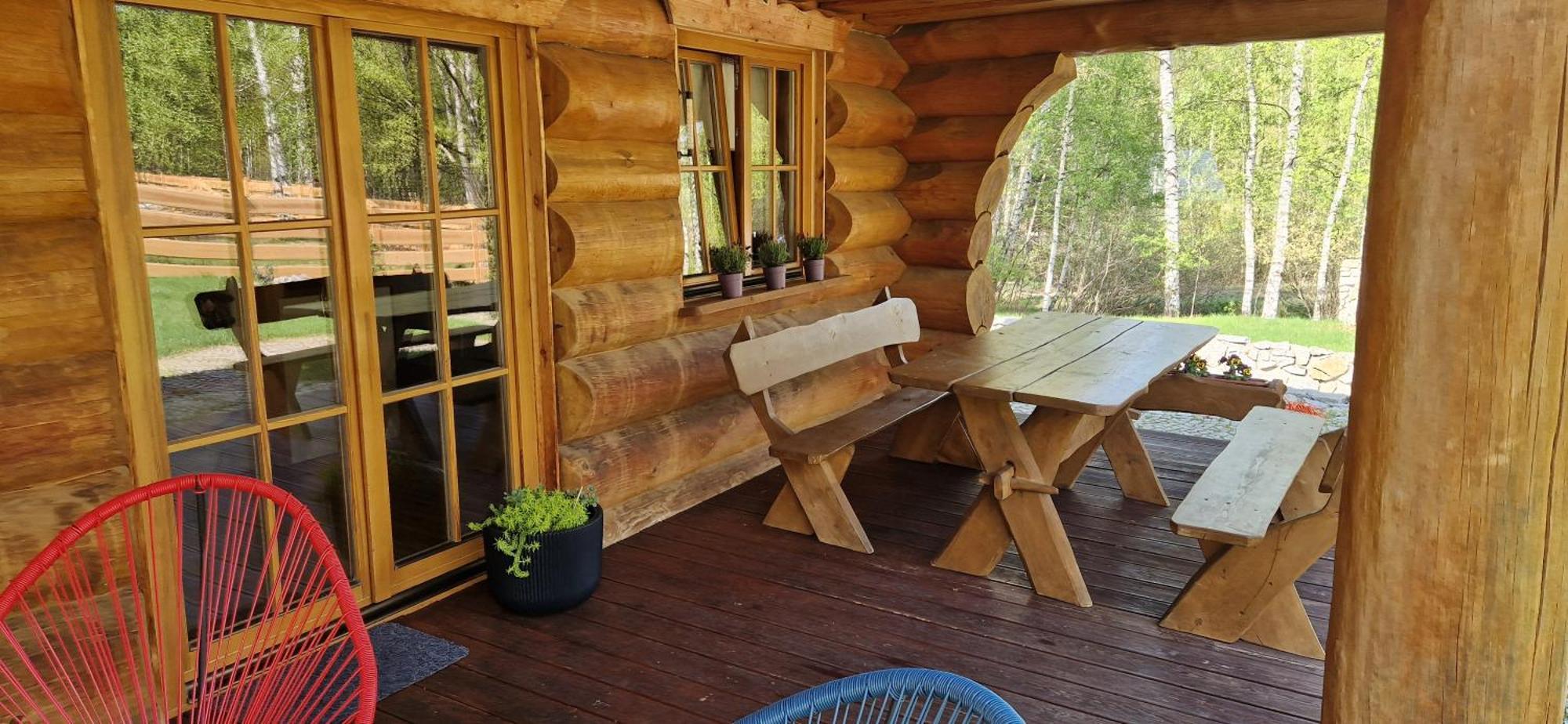 Sosnowa Chata, Sauna Jagniatkow Luaran gambar