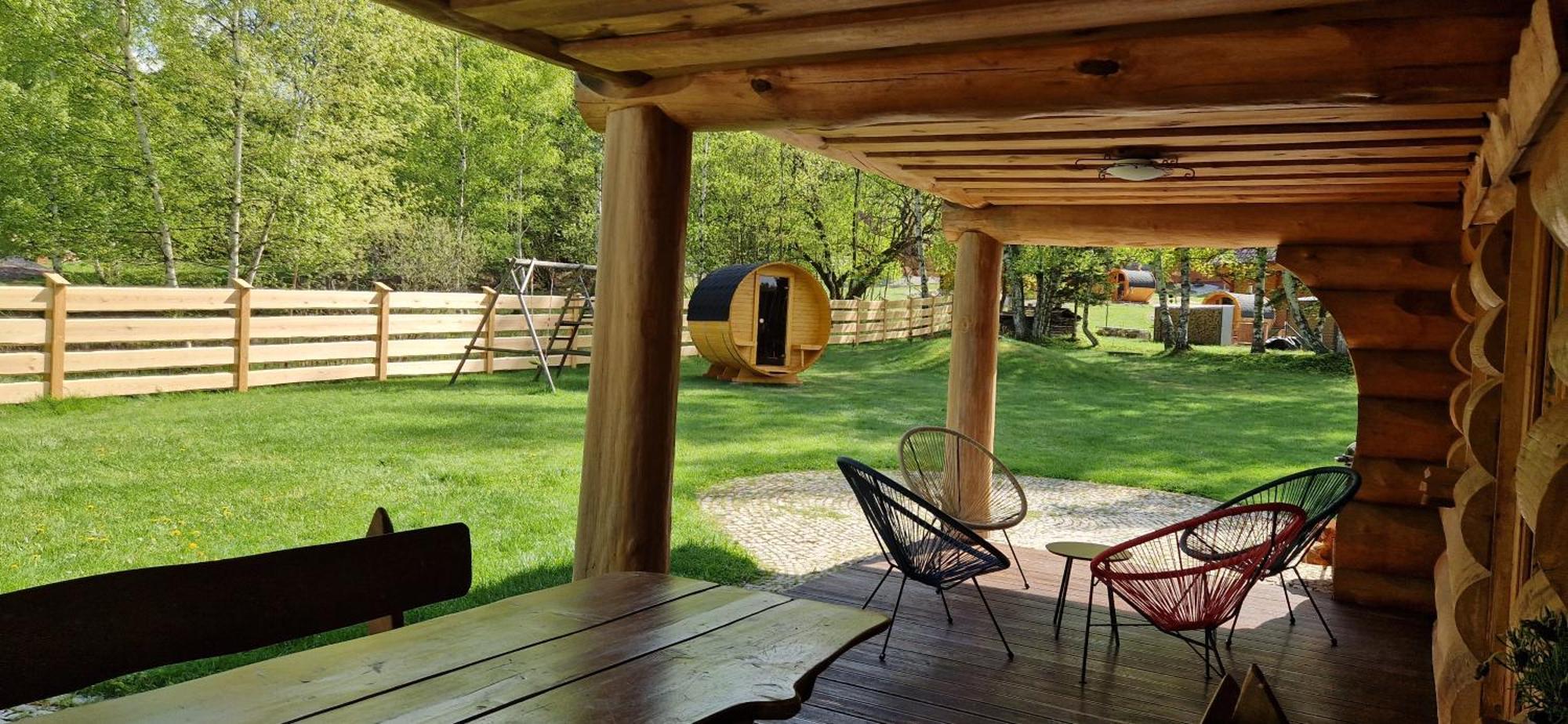 Sosnowa Chata, Sauna Jagniatkow Luaran gambar